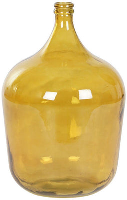 Vaas DKD Home Decor 36 x 36 x 56 cm Oranje Gehard glas