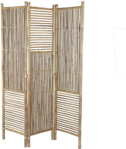 Mica Decorations Tropisch Kamerscherm - 135x185 cm - Bamboe - Bruin