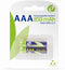Gembird EG-BA-AAA8R-01 - AAA Batterijen - 850 mAh NiMH technologie - (2 stuks)