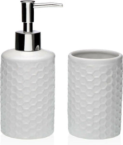 Versa Badset Versa Wit Dolomite 6,8 X 17 X 6,8 Cm