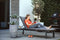 Capi Europe - Vaas elegant deluxe Rib NL - 51x72 - Donkerbruin - Opening Ø31 - Bloempot voor binnen en buiten - Levenslang garantie - Breukbestendig - 100% Recyclebaar - CO2 Neutraal geproduceerd - KDBR1138