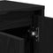 vidaXL - TV - Kast - Zwart - Eiken - 120x30x40,5 - cm - Gemaakt - van - Hout