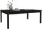 vidaXL Tuintafel 121x82,5x45 cm massief grenenhout zwart