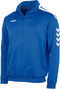 hummel Valencia - Sporttrui Kids - Opstaande kraag en mesh-inzet - Blauw - Maat 152