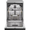 Bauknecht B7F HS51 X - Vrijstaande Vaatwasser - 15 couverts - Energieklasse B - 41 dB - Zilver