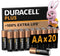 Duracell Plus-AA - Alkaline batterij - Tot 100% langere levensduur - Multi-color (4 stuks)