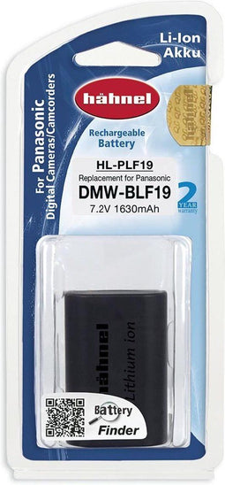 Hähnel HL-PLF19 - Accu - Vervanging voor Panasonic DMW-BLF19 - 1970mAh - Zwart