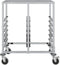 vidaXL - Dienbladenwagen - met - 12 - GN-bakken - 75x55x87 - cm - roestvrij - staal
