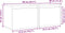 vidaXL - Wandkasten - 2 - st - 45x30x35 - cm - massief - grenenhout - zwart