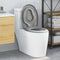 vidaXL - Familiale - Toiletzitting - met - Kinderzitting - Snelle - Release - Duroplast
