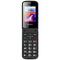 Qubo Qubo X-247 - Mobiele Telefoon voor Bejaarden - Met deksel - Zwart