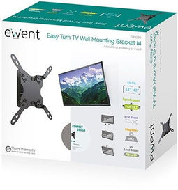 Ewent EW1520 - TV Wandsteun M - Draaipunt 1 - Zwart