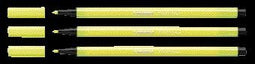 Stabilo - Viltstift pen 68/024 m neon geel | 10 stuks