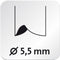 Novus Office 025-0653 Bureauperforator B 220 Mint 20 vel (80 g/m²)