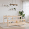 vidaXL - Halbankje - 160x28x45 - cm - massief - grenenhout