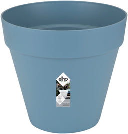 Elho Loft Urban Rond 50 - Bloempot voor Buiten - Ø 48.5 x H 44.5 cm - Vintage blauw