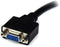 Startech.com DVIVGAMF8IN - DVI naar VGA Adapter M/F - 20,3 cm - Zwart