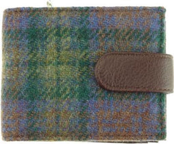 Heren Portemonnee Barra Skye Tartan - Harris Tweed - Glen Appin of Scotland