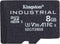 Kingston Industrial microSD - 8GB - UHS-I Class 10 A1 V30 - Zwart