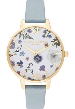 Olivia Burton OB16AR08 - Horloge - Analoog - Ø 34 mm - Zilverkleurig