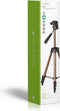 Nedis TPOD2000BZ - Tripod - Lichtgewicht aluminium statief met 3-weg pankop - Max hoogte 106cm