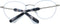 Sandro SD4000 51917 bril zonder sterke - Dames - Wit