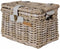 Basil Denton Fietsmand M - Voor - Rotan - Grijs - Medium