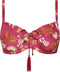 Cyell WILD ORCHID - Bikinitop Beugel Niet Voorgevormd Dames - Maat 42D - Roze