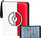 Verzamelmap Geschikt Voor Pokémon - Map Voor 900 Kaarten - 9 Pocket Binder - 50 Pagina's - Pokéballprint