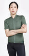 Craft Core Essence Jersey fietsshirt korte mouwen groen dames