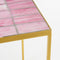 Mica Decorations Aaron - Bijzettafel - Set van 2 - Minimalistisch design - Roze (2 stuks)