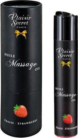 Plaisirs Secrets - Massage Olie - Wilde Aardbei