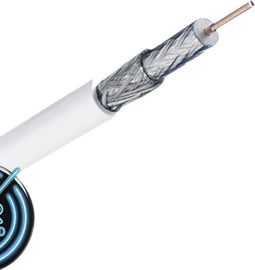 Hirschmann - Hirschmann 799-ECA-100W Coaxkabel Op Haspel Koka 799 6.9 Mm 100 M Wit - 30 Dagen Niet Goed Geld Terug