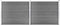 vidaXL - Schuttingpanelenset - 872x146 - cm - HKC - bruin