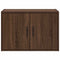 vidaXL - Garagewandkast - bewerkt - hout - bruin - eiken