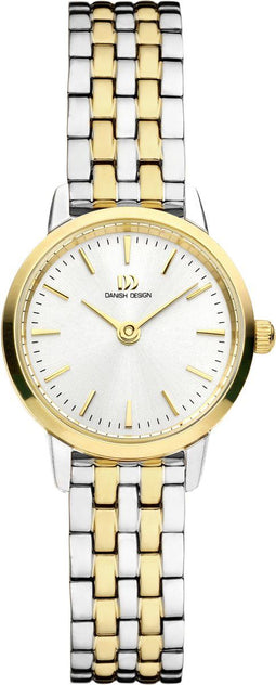 Danish Design Akilia - Polshorloge - Bicolor minimalistisch - Zilver (1 stuk)