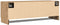 vidaXL - Kledingkast - 100x32,5x35 - cm - bewerkt - hout - artisanaal - eikenkleurig
