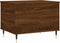 vidaXL - Salontafel - 60x44,5x45 - cm - bewerkt - hout - bruin - eikenkleur