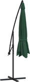 vidaXL - Zweefparasol - 3,5 - m - groen