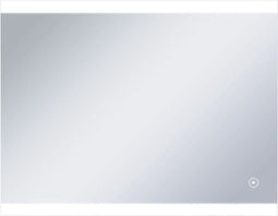 vidaXL - Badkamerspiegel - LED - met - aanraaksensor - 80x60 - cm
