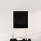 vidaXL - Wandkast - Zwart - Eiken - 60x31x70 - cm - Gemaakt - van - Hout
