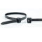 Klika - Cable-ties 200x2.5 zwart 1.000 stuks - 5 stuks