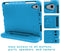 imoshion Tablet Hoes Kinderen - Geschikt voor iPad Mini 6 (2021) - Kidsproof Backcover met handvat - Blauw