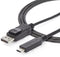 Startech.com CDP2DP146B - USB-C naar DisplayPort Adapterkabel - 8K 30Hz - Zwart
