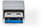 Nedis CCTB60925AL - USB3.3 Gen 1 Adapter - USB-A naar USB-C - Zilver