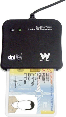 Woxter PE26-003 - Smartcardreader - USB 2.0 - Zwart