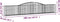 vidaXL - Schanskorven - 5 - st - gewelfd - 400x50x60/80 - cm - gegalvaniseerd - ijzer