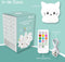 Sleepy Friends Nachtlampje Kat - Dimbaar - 8 Kleuren - USB Oplaadbaar