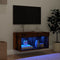 vidaXL - Tv-meubel - met - LED-verlichting - 60x30x30 - cm - gerookt - eikenkleurig