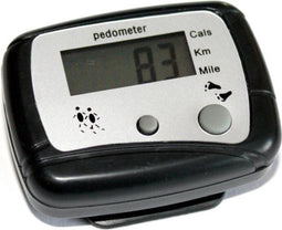 Stappenteller - Telt tot 99999 stappen en calorieën - Wit/Zwart